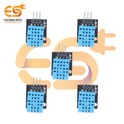 DHT11 Temperature and humidity sensor pack of 5pcs